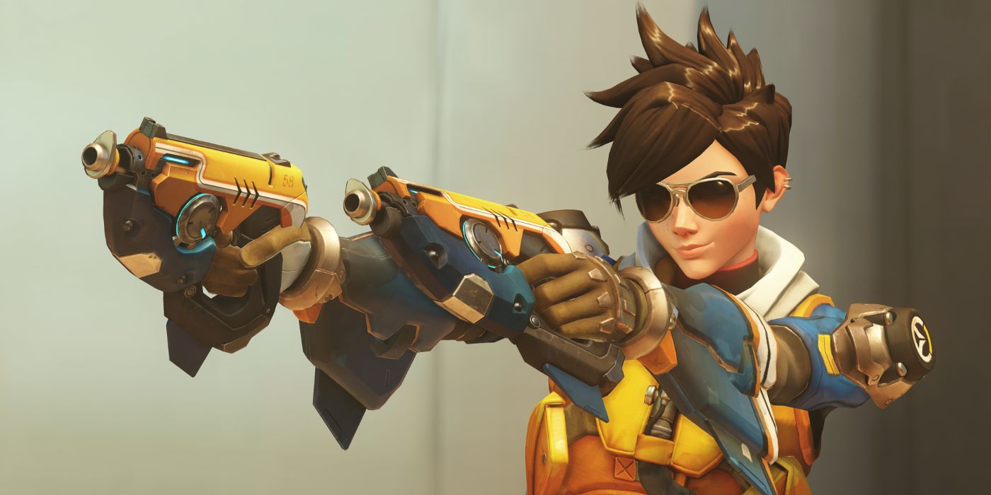 Tracer's Slipstream outfit featured in Overwatch