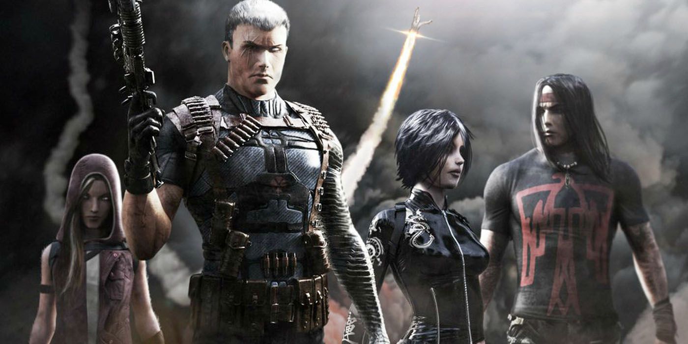 Concept art for X-Force movie