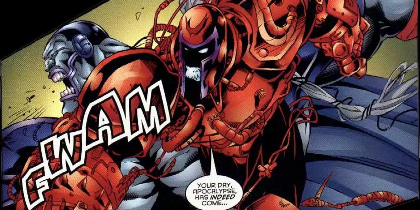 Magneto Kills Apocalypse X-Men Marvel