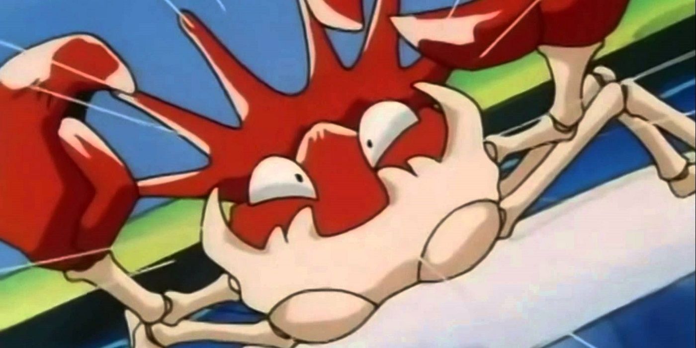 Ash Ketchum's Kingler in the Pokémon anime.