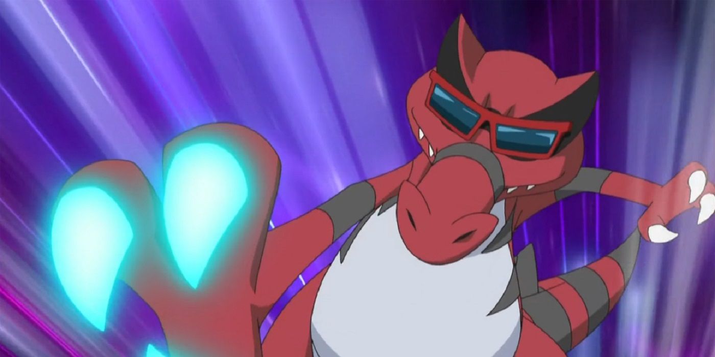 Ash's Krookodile in the Pokémon anime series.