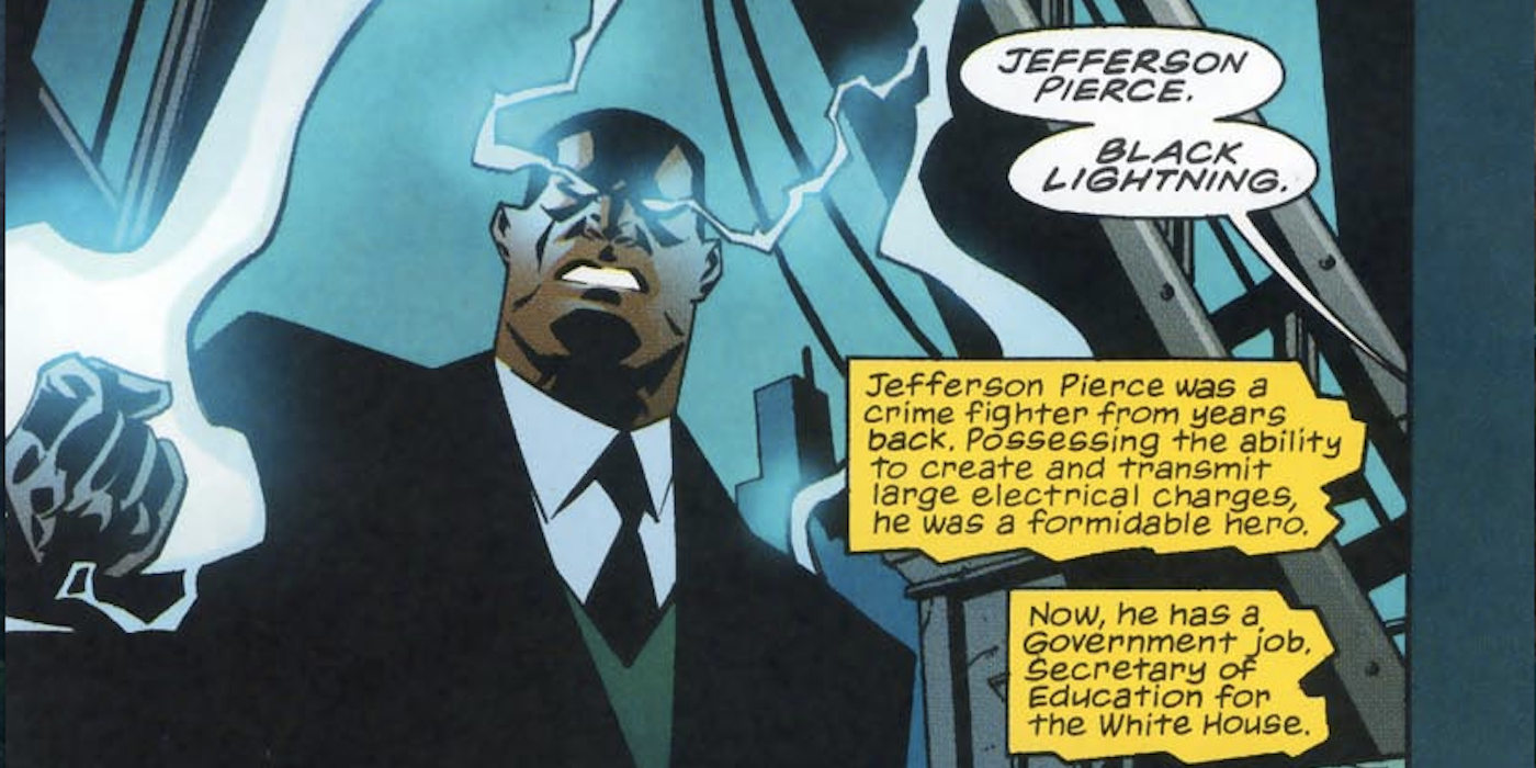 Black Lightning part of Lex Luthor administration in DC Comics