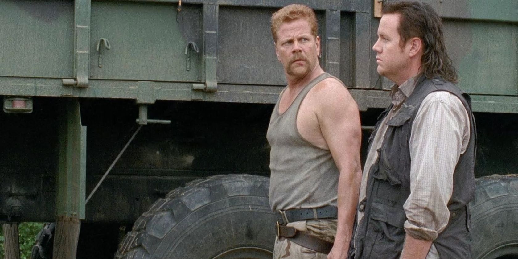 Abraham and Eugene in The Walking Dead