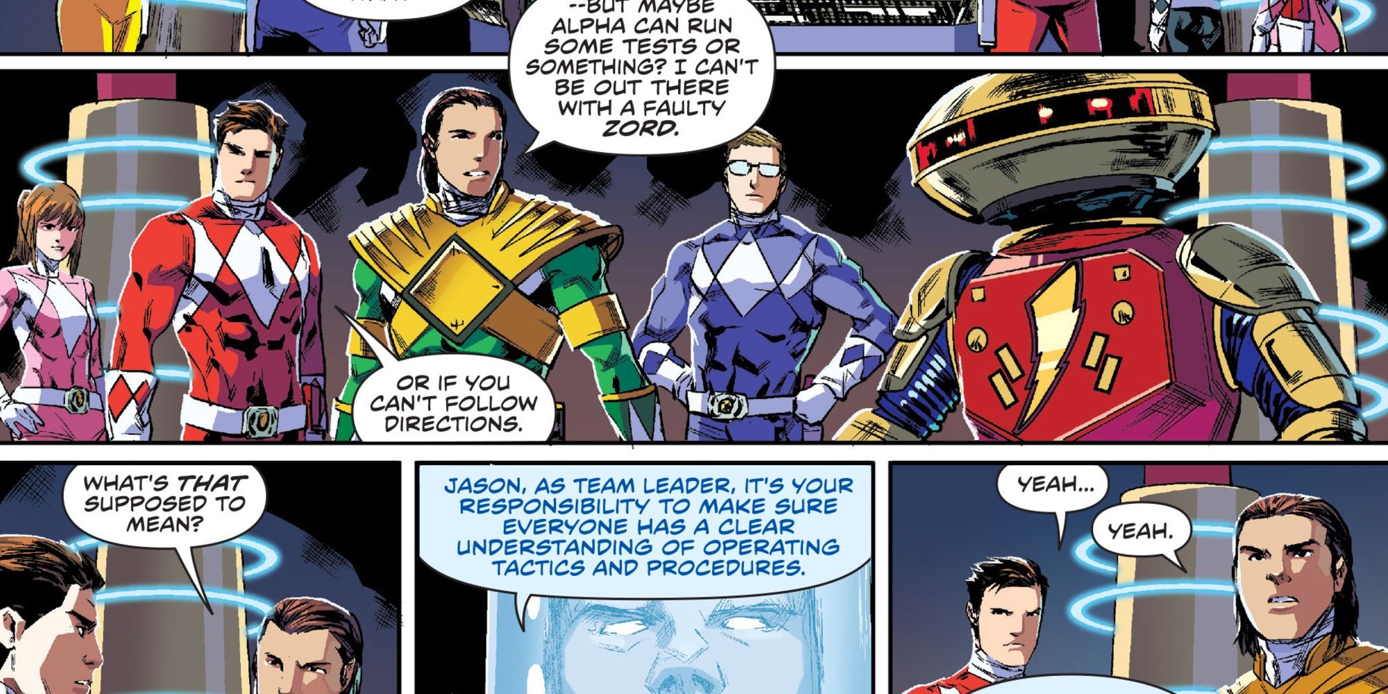 Alpha-5 In BOOM Comics Mighty Morphin Power Rangers