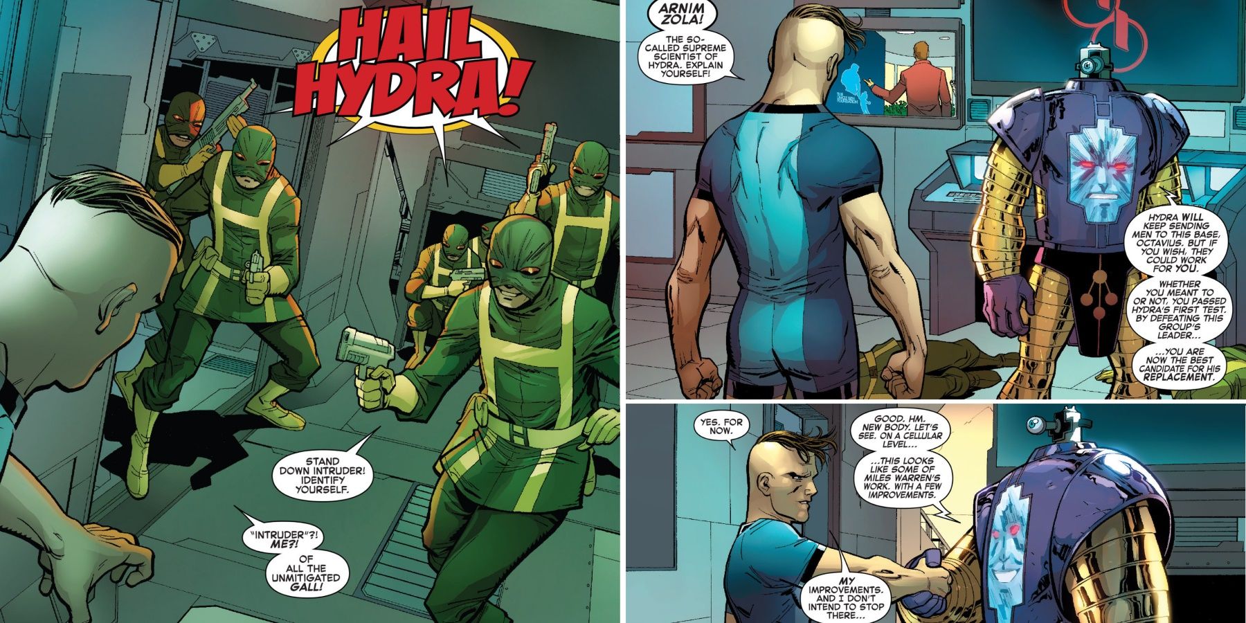 Captain America Recruits Doc Ock for Hydra?