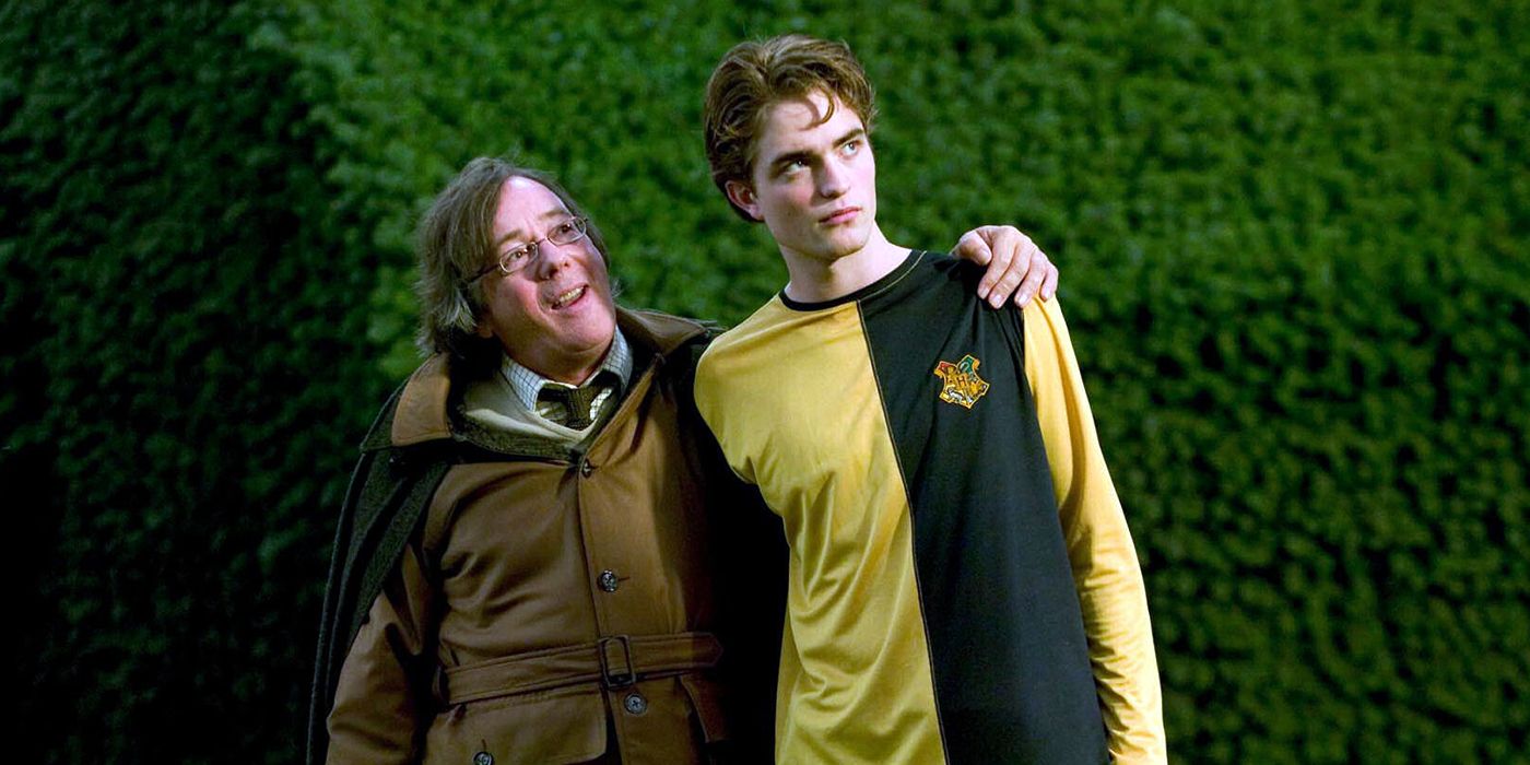 Amos and Cedric Diggory in Harry Potter