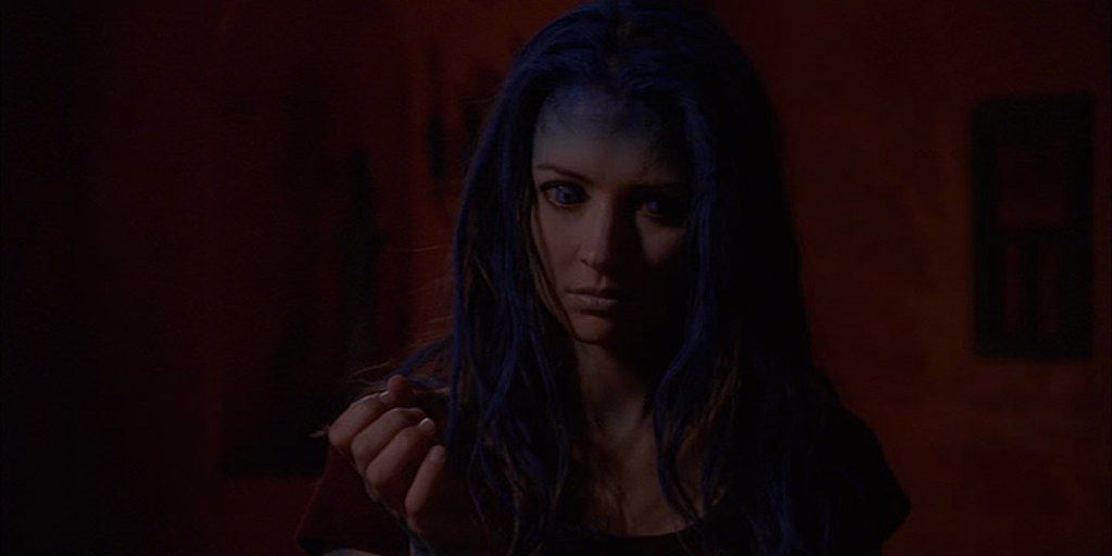 Amy Acker as Illyria on Angel