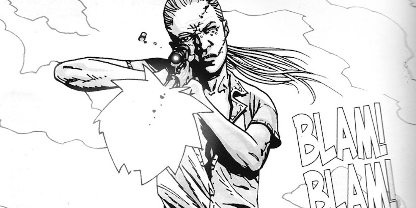 Andrea in Walking Dead comic