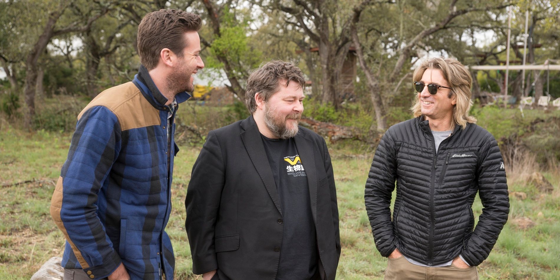 Armie Hammer, Ben Wheatley, and Sharlto Copley at SXSW