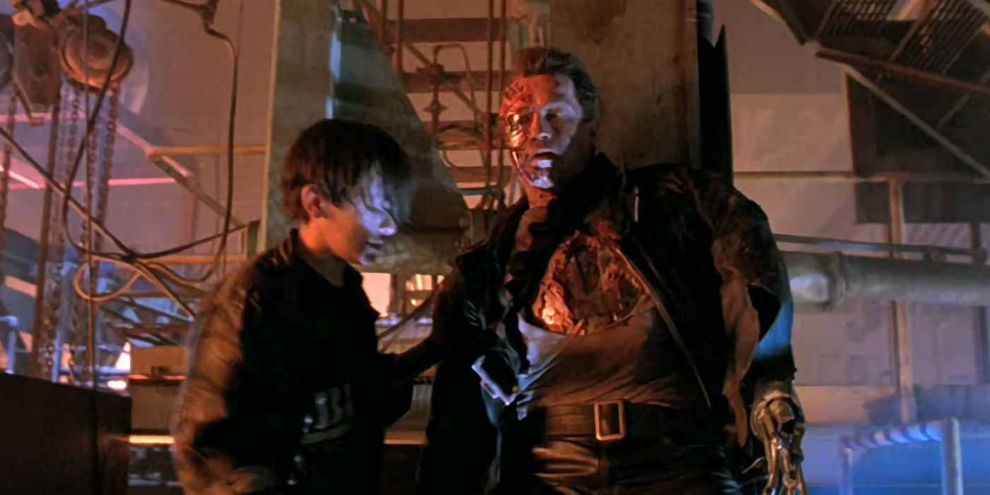 Arnold Schwarzenegger in Terminator 2 Judgement Day