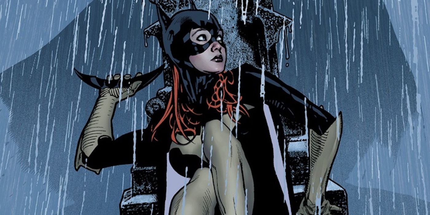Barbara Gordon as Batgirl in a DC Comic