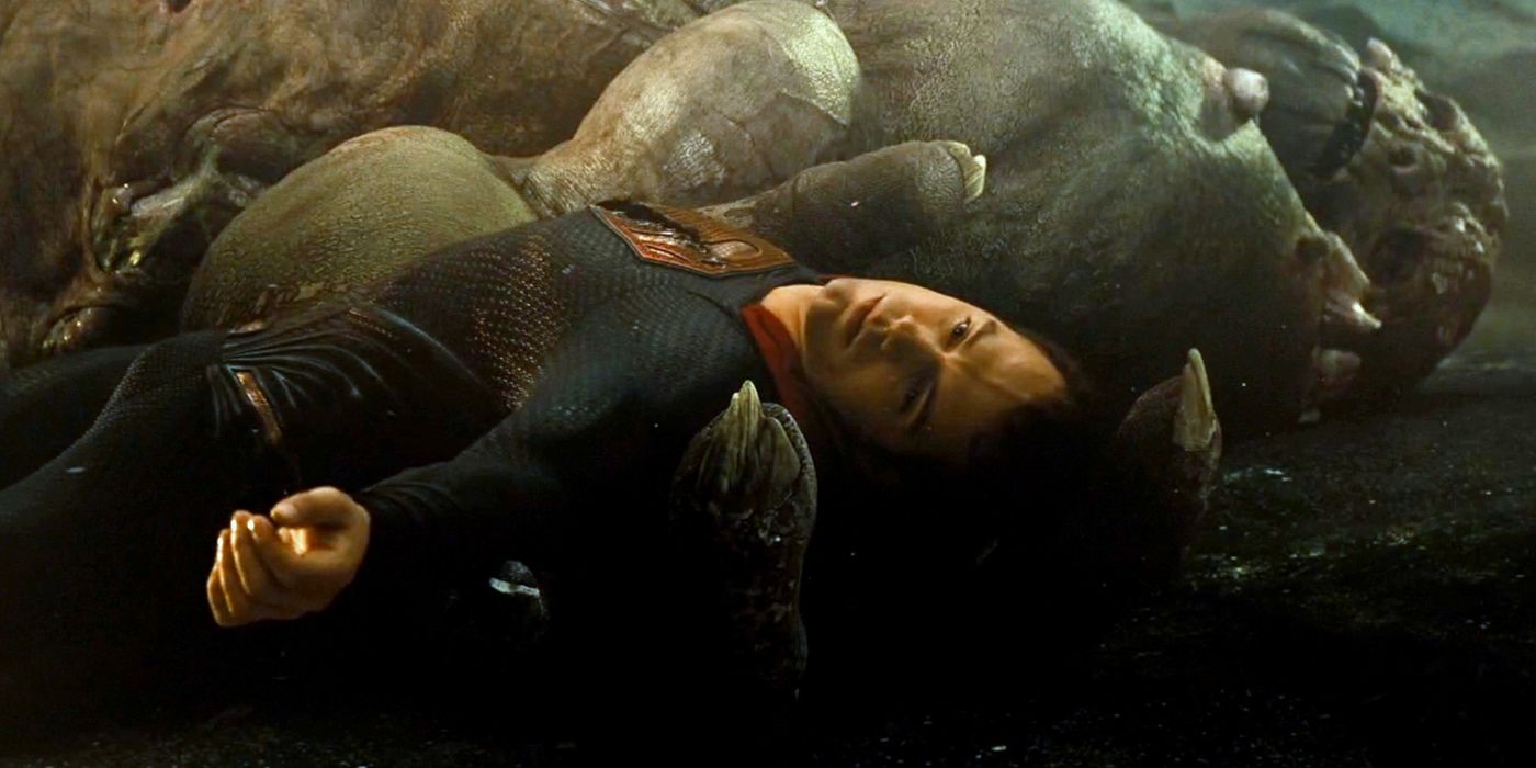 the death of superman superman death scene