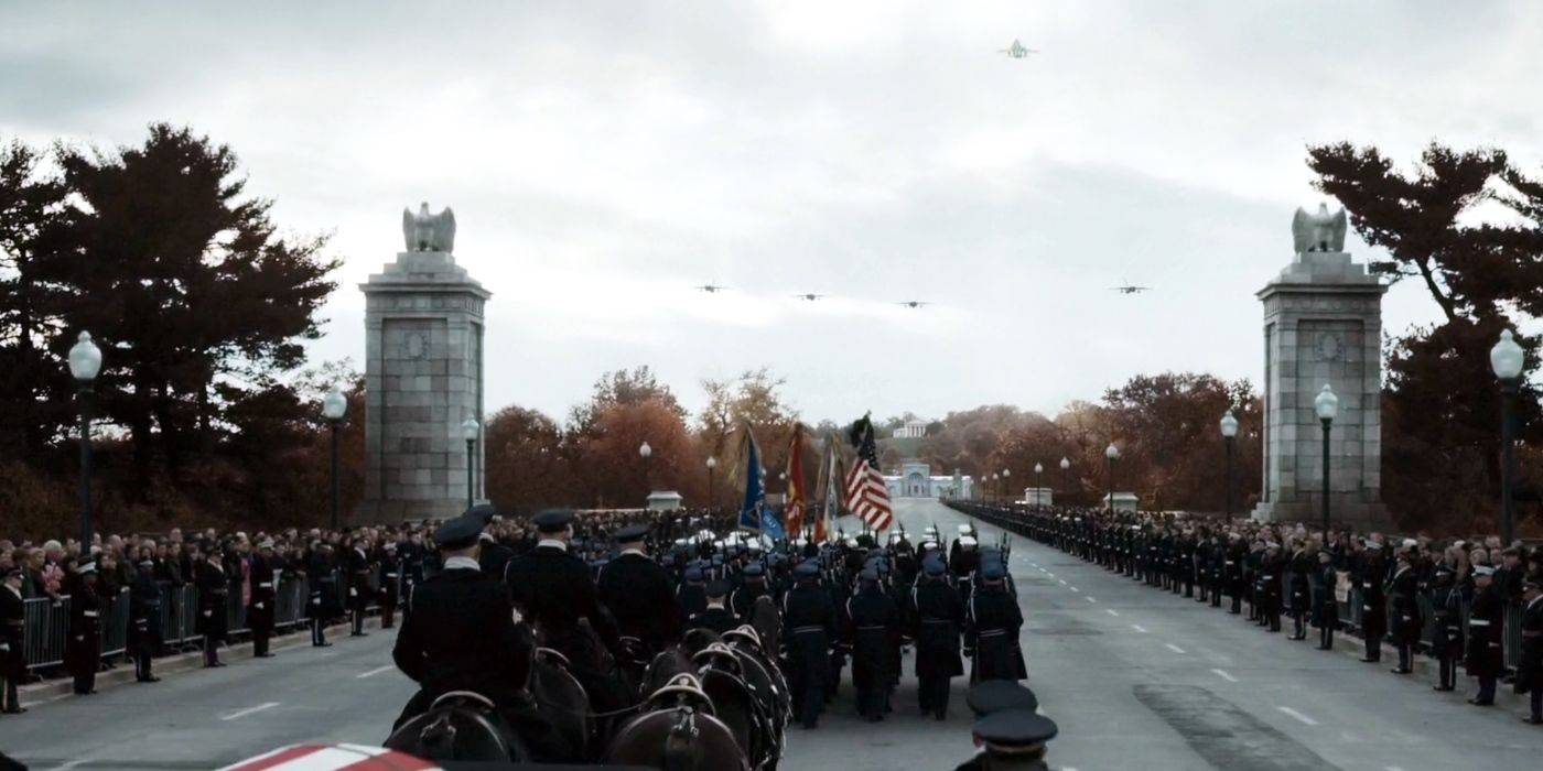 Batman V Superman Military Funeral