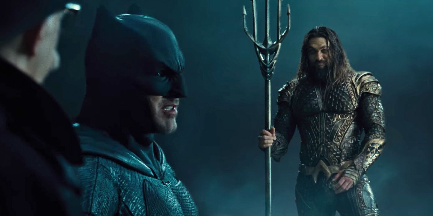 Batman and Aquaman in Justice League