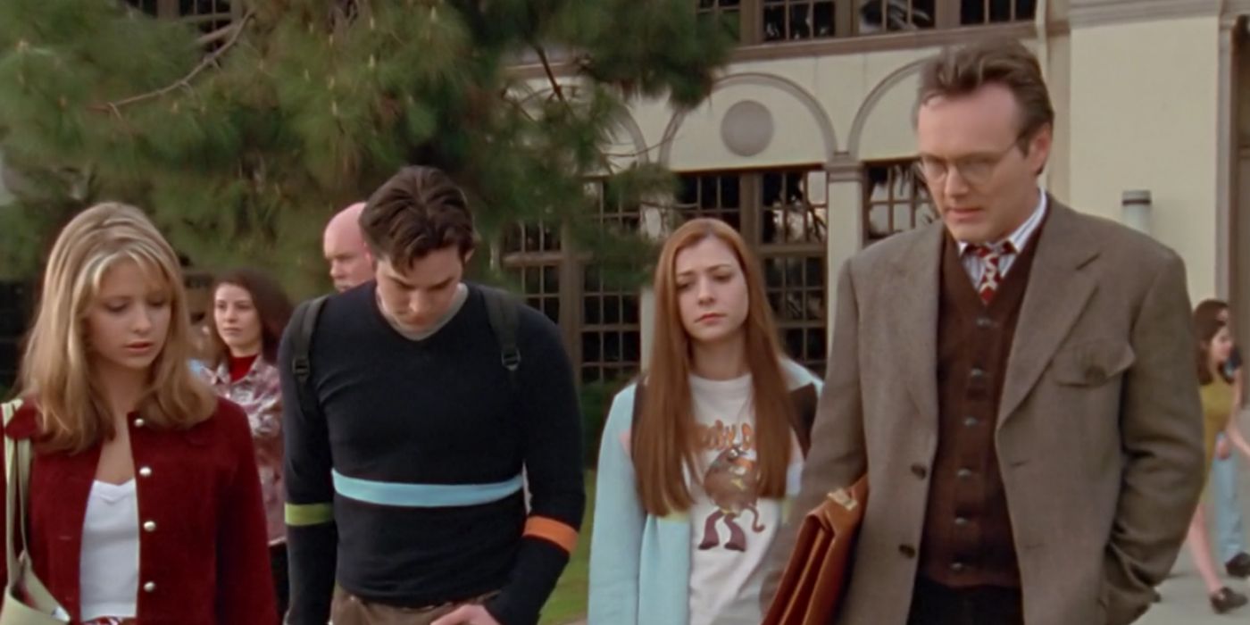 Buffy Xander Willow and Giles in Season 1