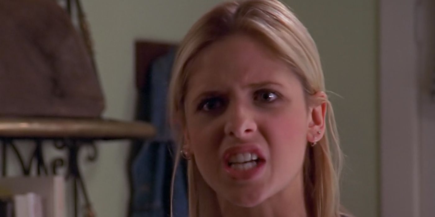 Buffy yelling at Joyce in 'Becoming Part 2'