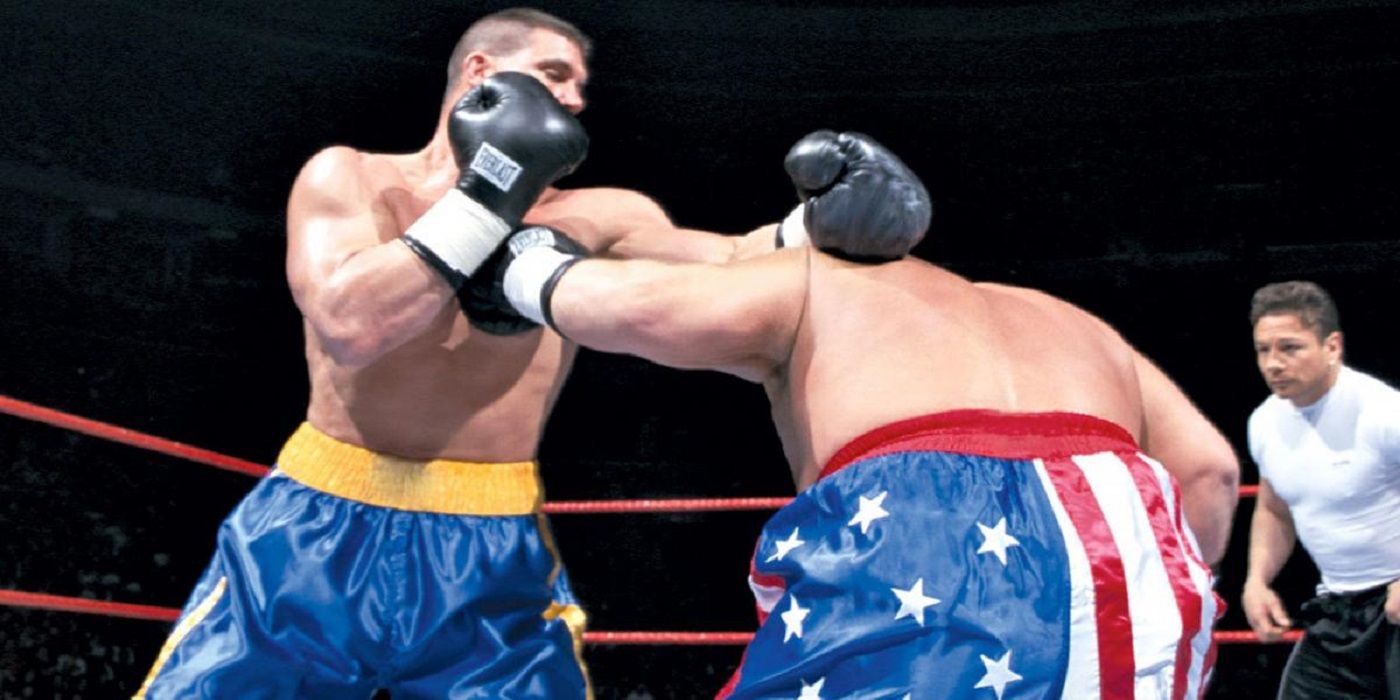 Butterbean and Bart Gunn have a boxing match at Wrestlemania XV