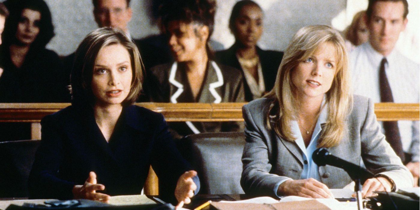 Calista Flockhart in Ally McBeal First Episode