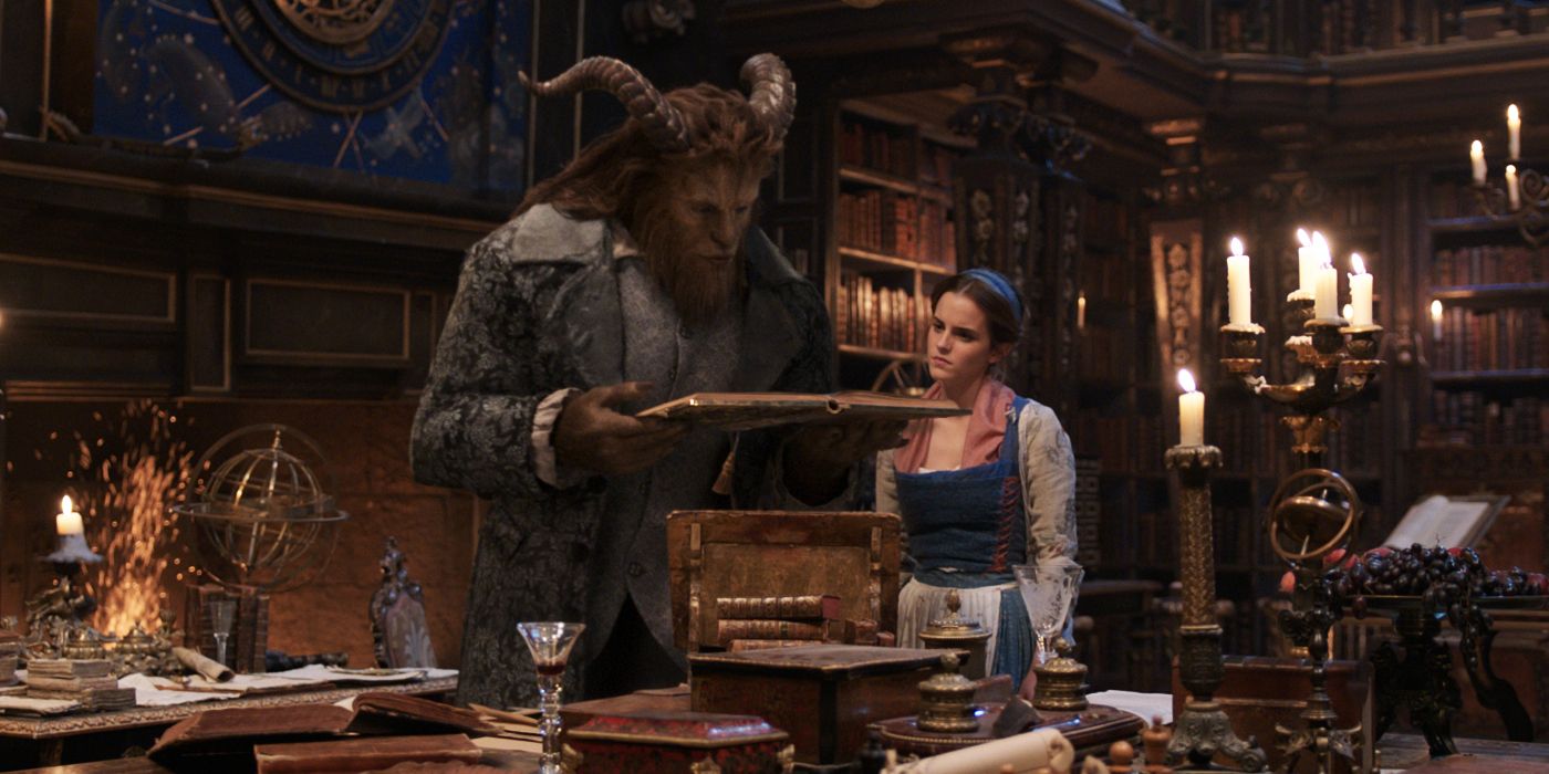 Dan Stevens and Emma Watson in Beauty and the Beast