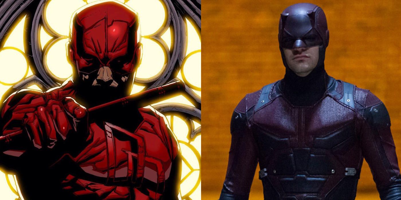 Daredevil from Marvel Comics and Netflix
