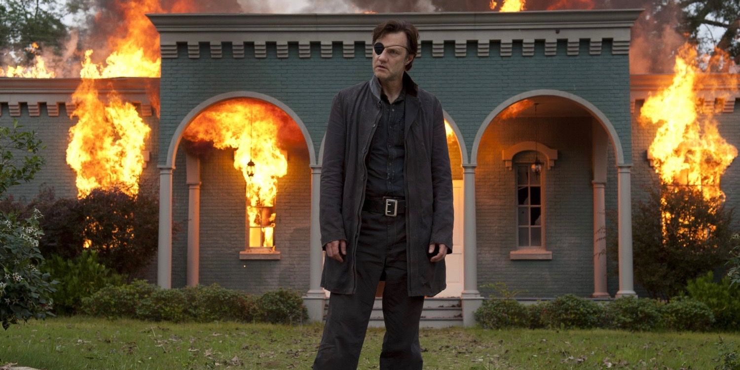 David Morrrissey as the Governor in The Walking Dead
