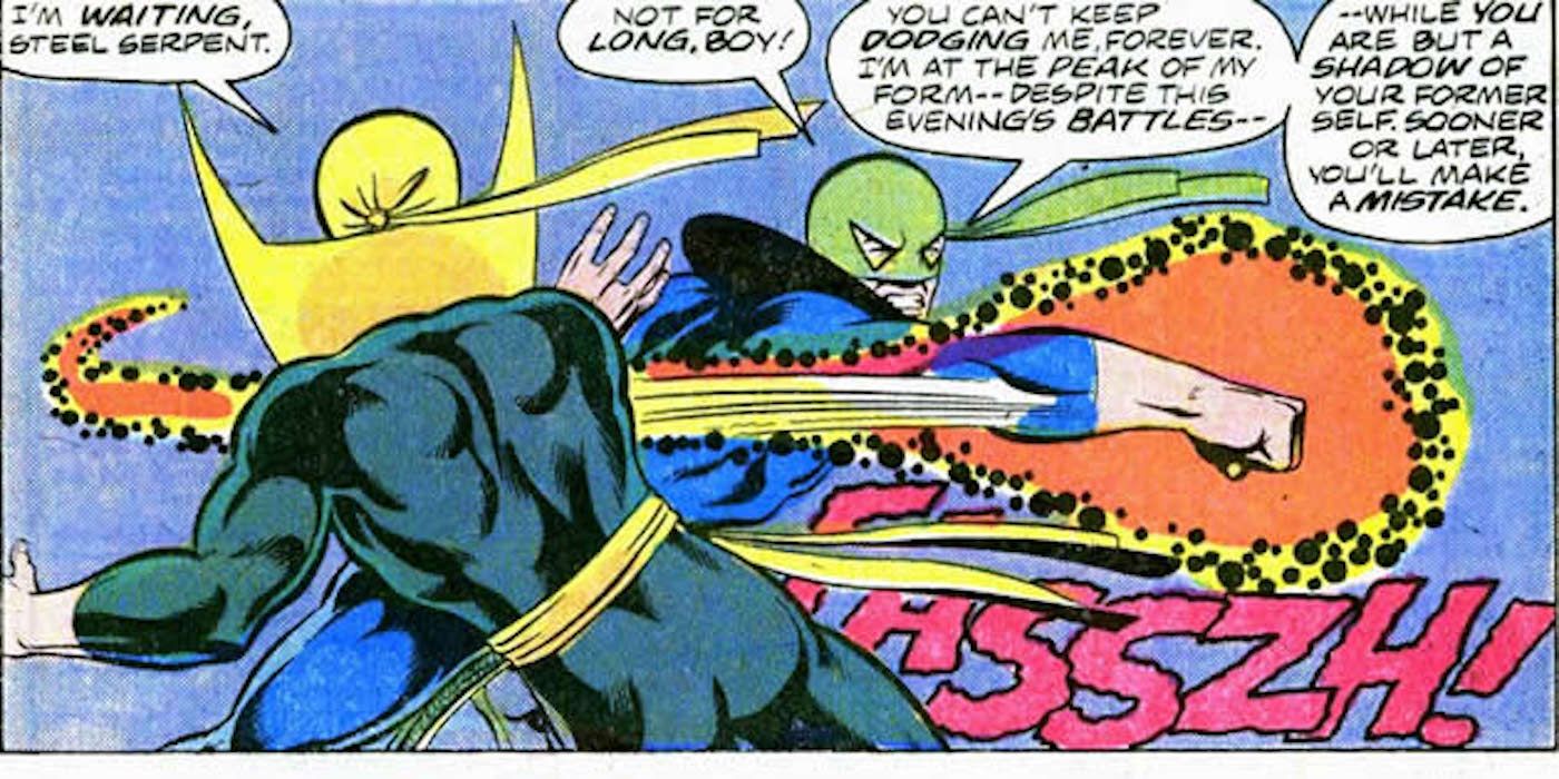 Davos, the Steel Serpent in Spider-Man Team-up with Iron Fist