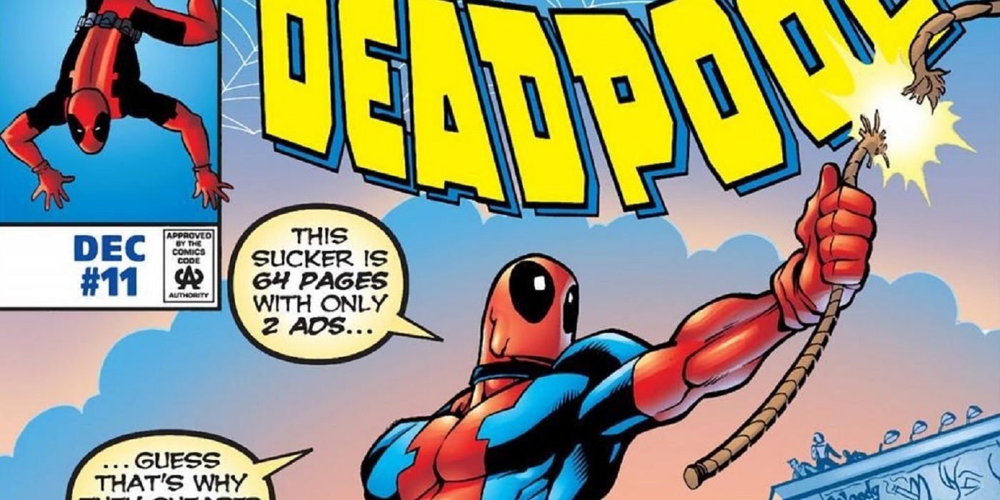 Deadpool # 11 Spider-Man cover