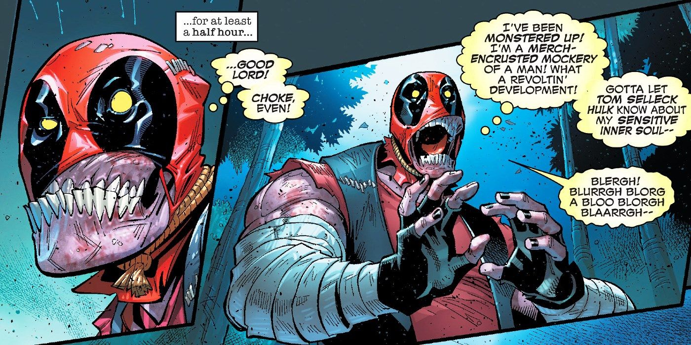 Deadpool Comic Monster Unleashed