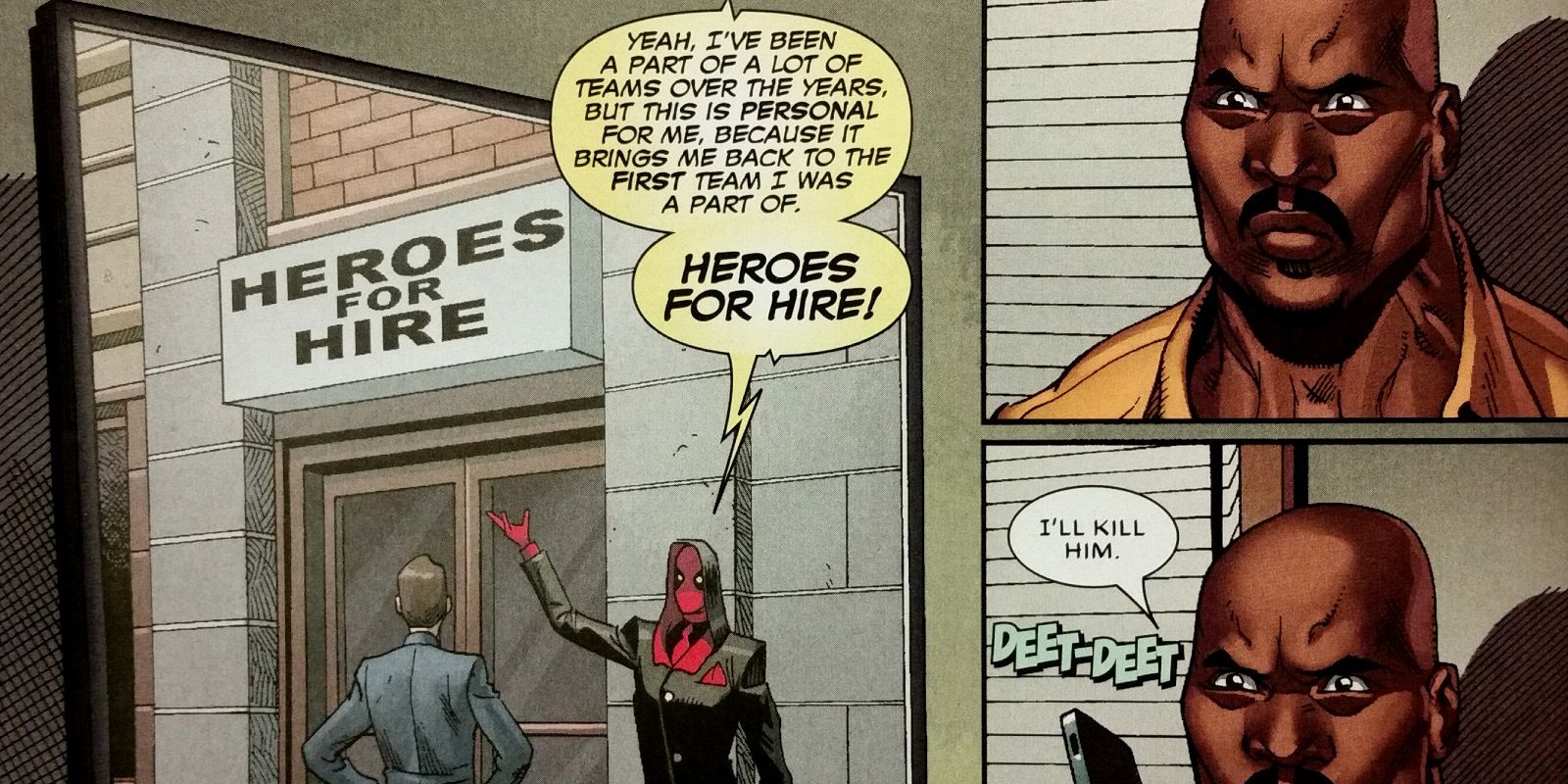 Deadpool copies Heroes for Hire