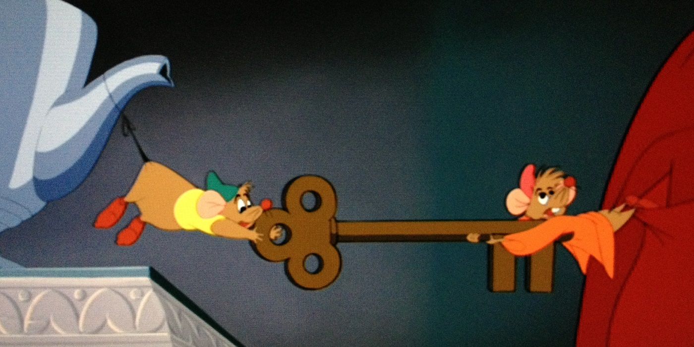 Disney Animated Cinderella Jaq Gus Mice