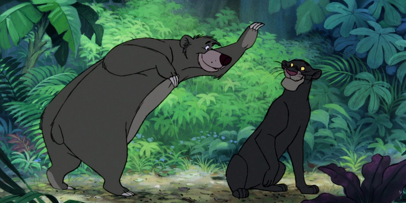 Disney The Jungle Book Baloo and Bagheera