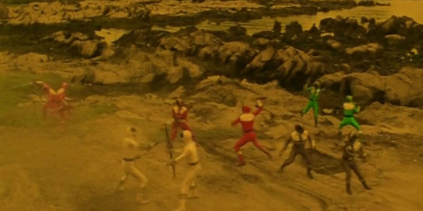 Evil Rangers from Power Rangers Time Force