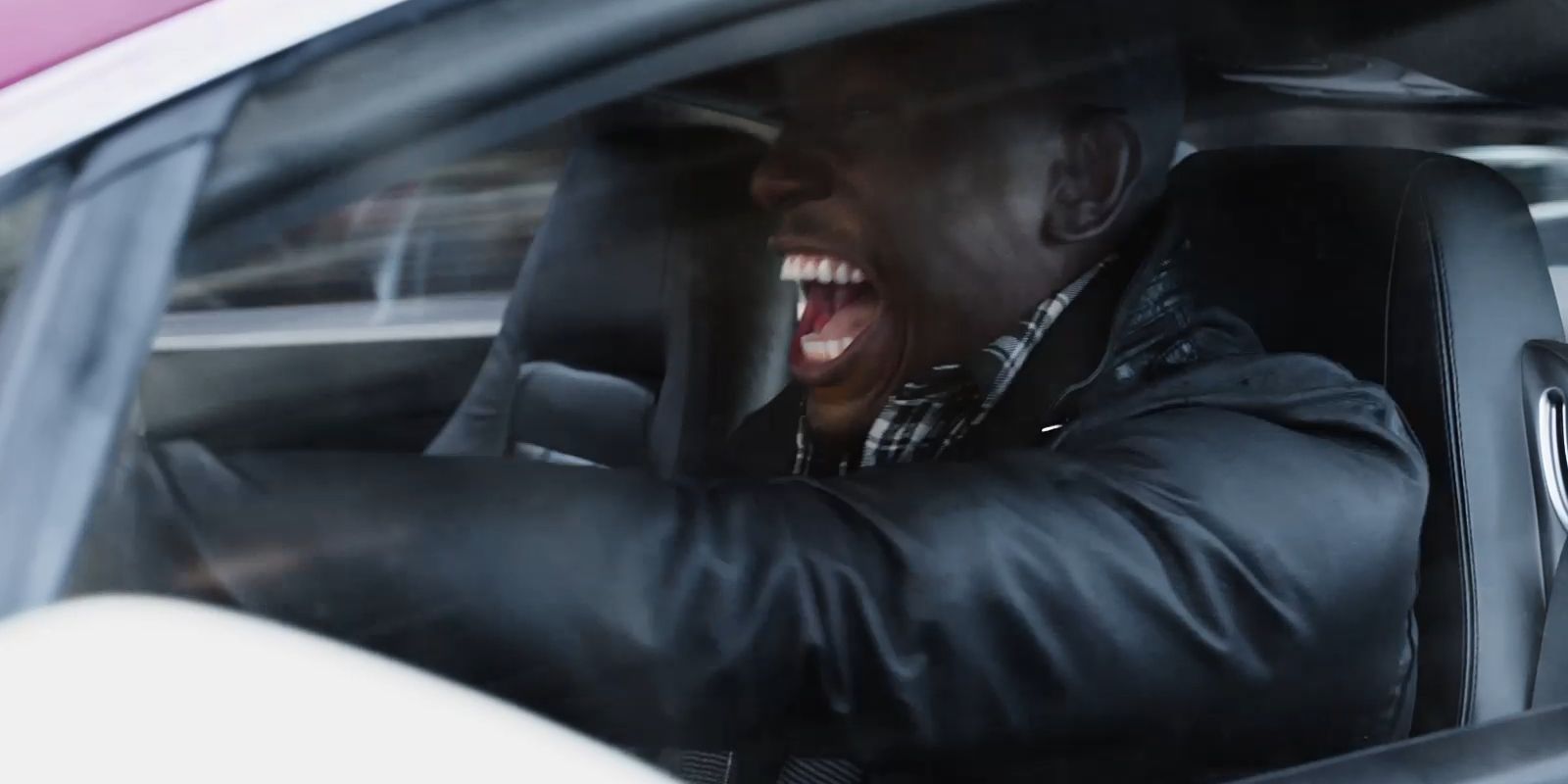 Roman Pearce Yelling in Fate of the Furious