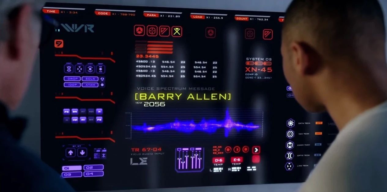 Flash Future Warning Barry Allen