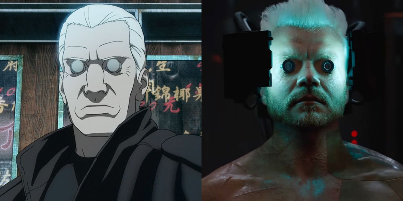 Ghost in the Shell Batou from Original and Remake