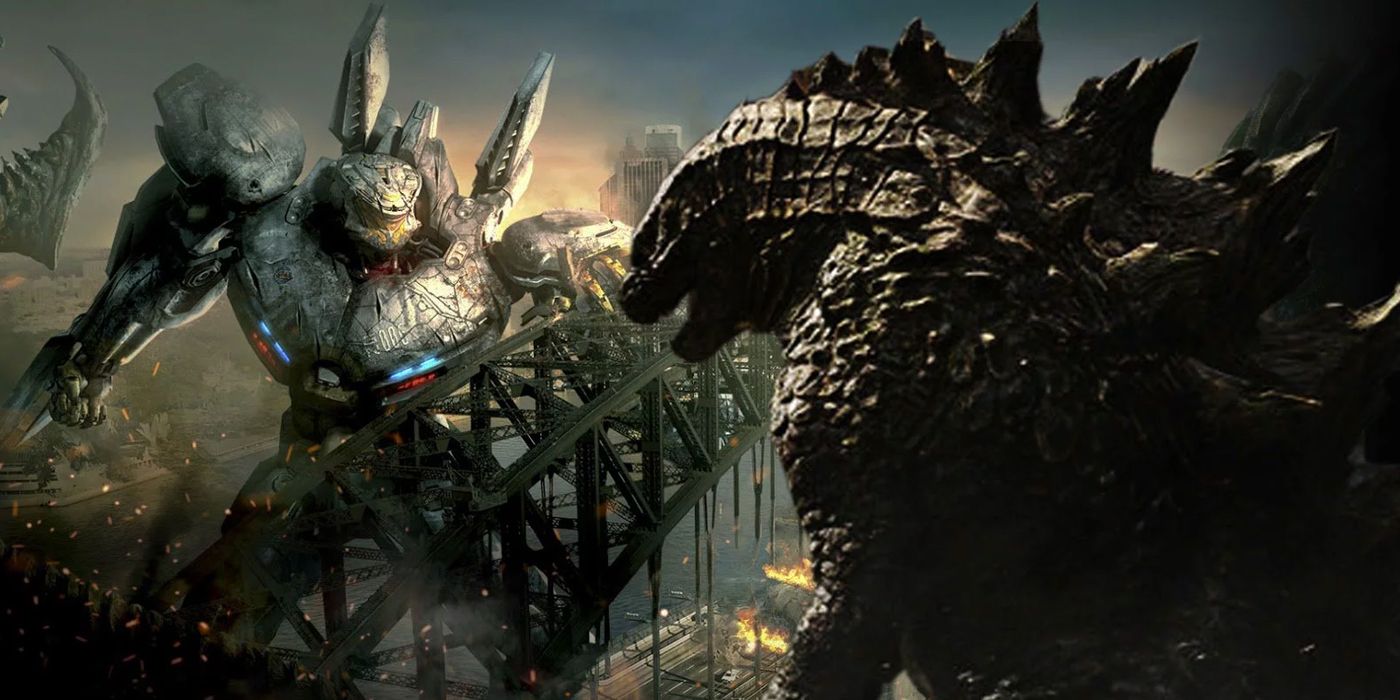 Godzilla vs a Pacific Rim Jaeger