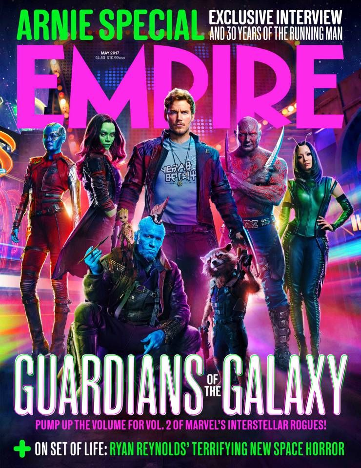 Guardians of the Galaxy 2 Empire cover