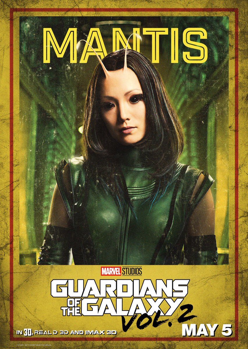 Guardians of the Galaxy Vol 2 Character Poster for Mantis