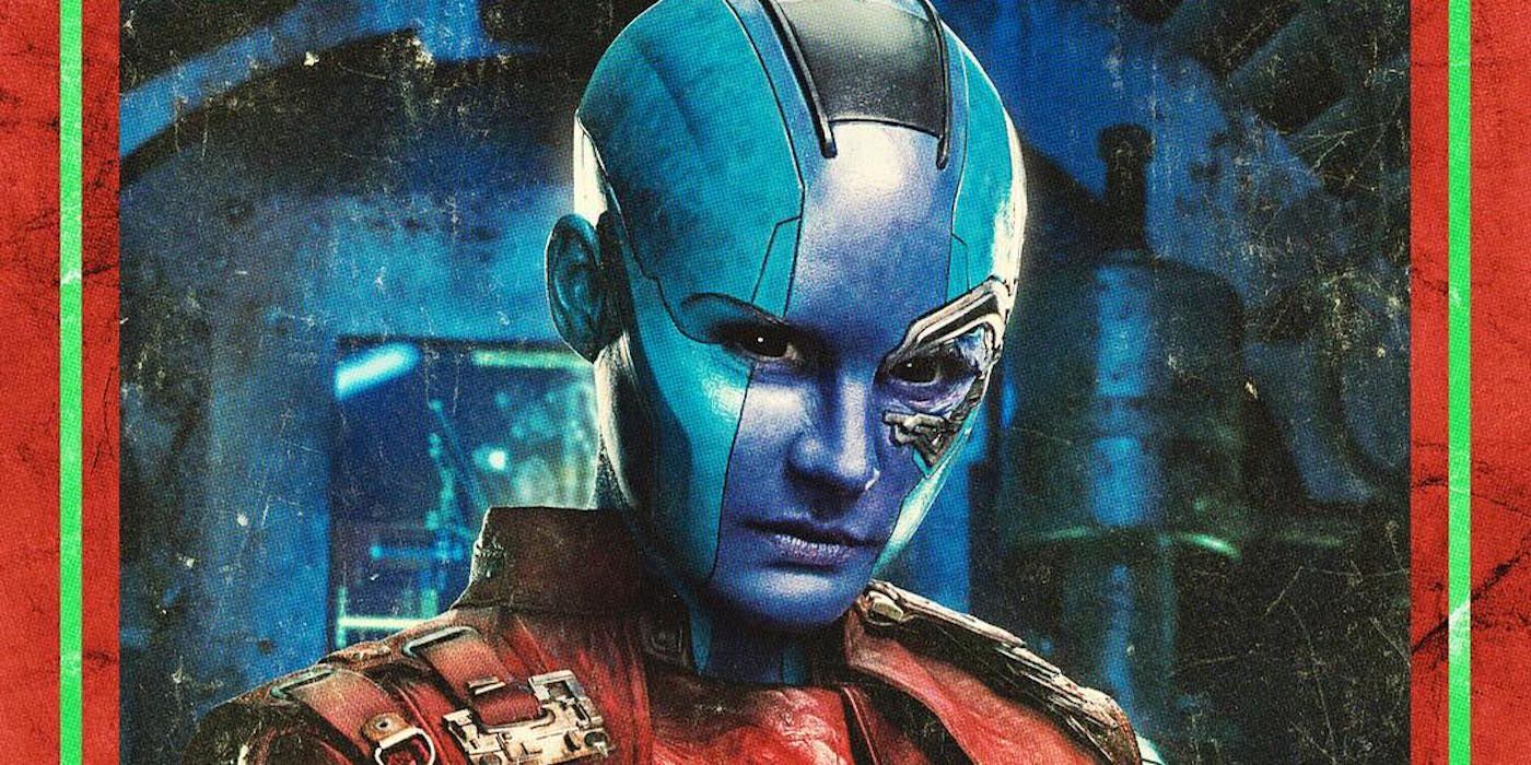 Guardians of the Galaxy Vol 2 Character Poster for Nebula - Cropped