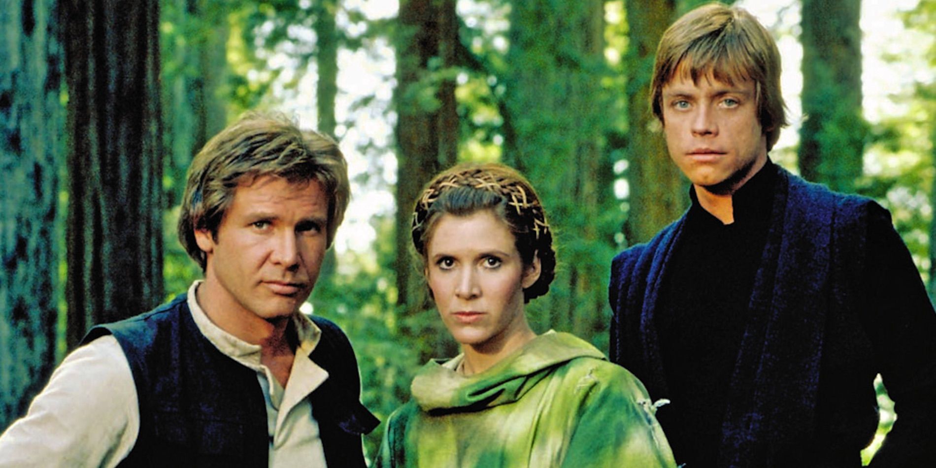Han Solo Leia and Luke Skywalker in Star Wars Return of the Jedi