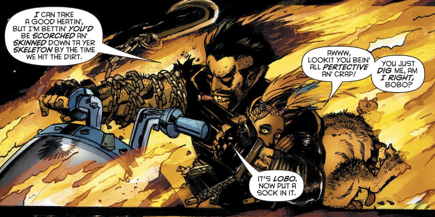 Harley Quinn and Lobo Comic
