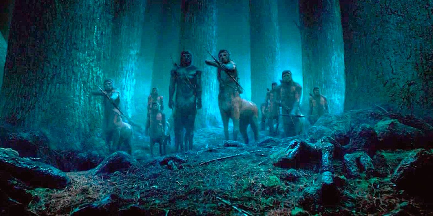 Centaurs in the forbidden forrest