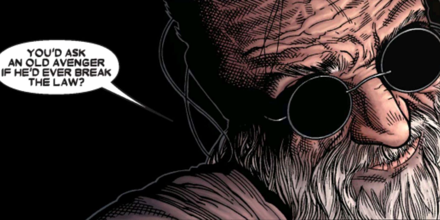 Hawkeye in Old Man Logan