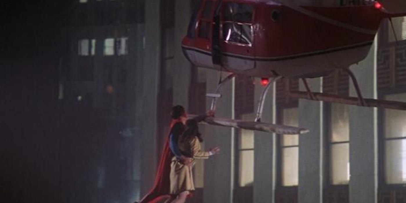 Helicopter Rescue from Superman the Movie