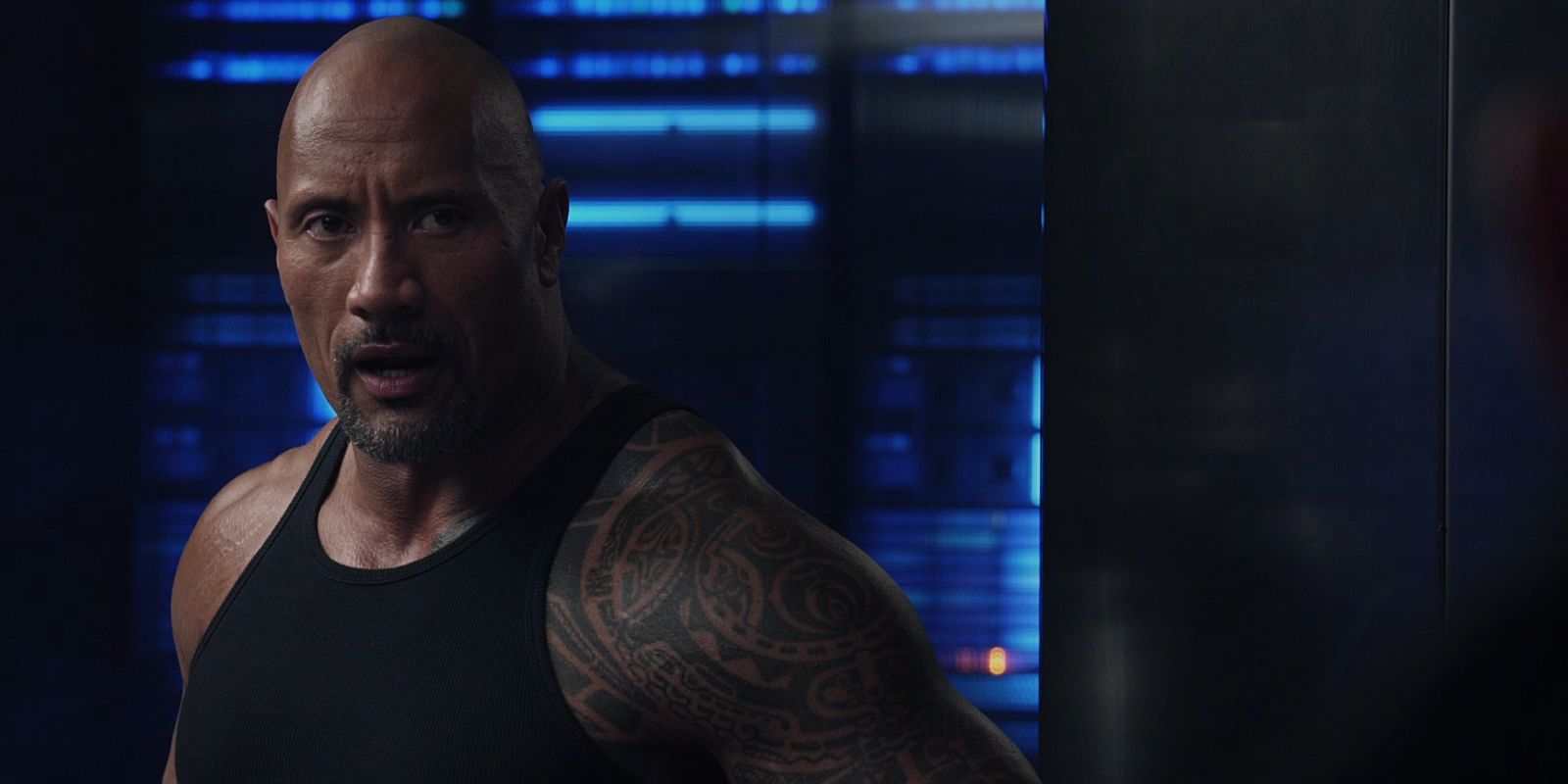 Hobbs in The Fate of the Furious