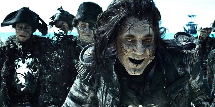 Javier Bardem as Salazar in Pirates of the Caribbean