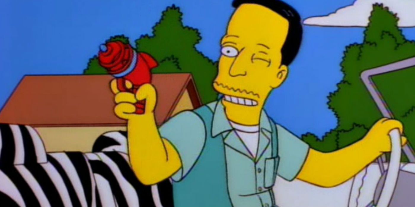 John Waters in The Simpsons