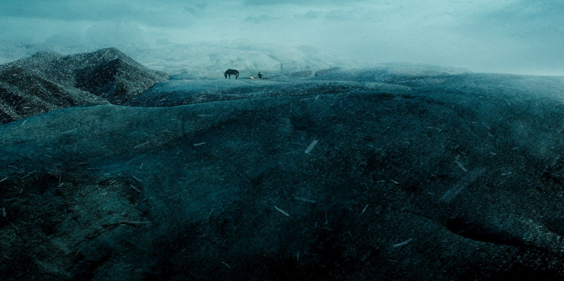 Justice League Trailer Batman Frozen Landscape
