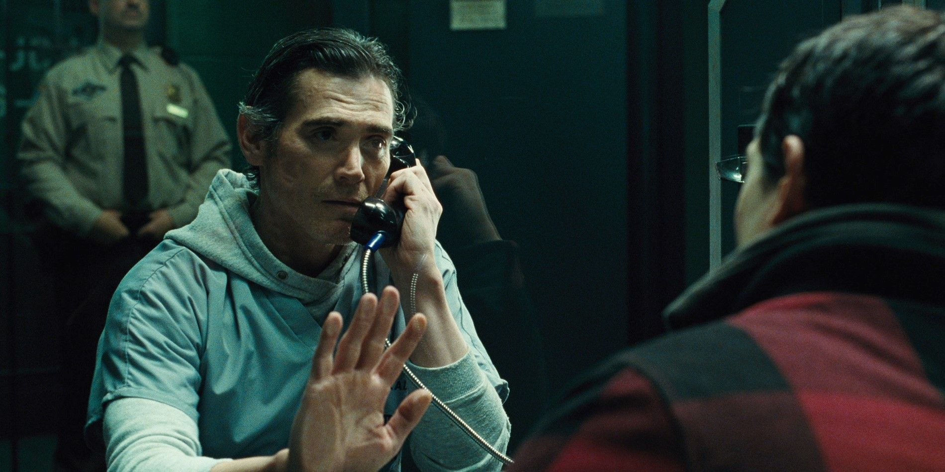 Barry visits his father (Billy Crudup) in prison