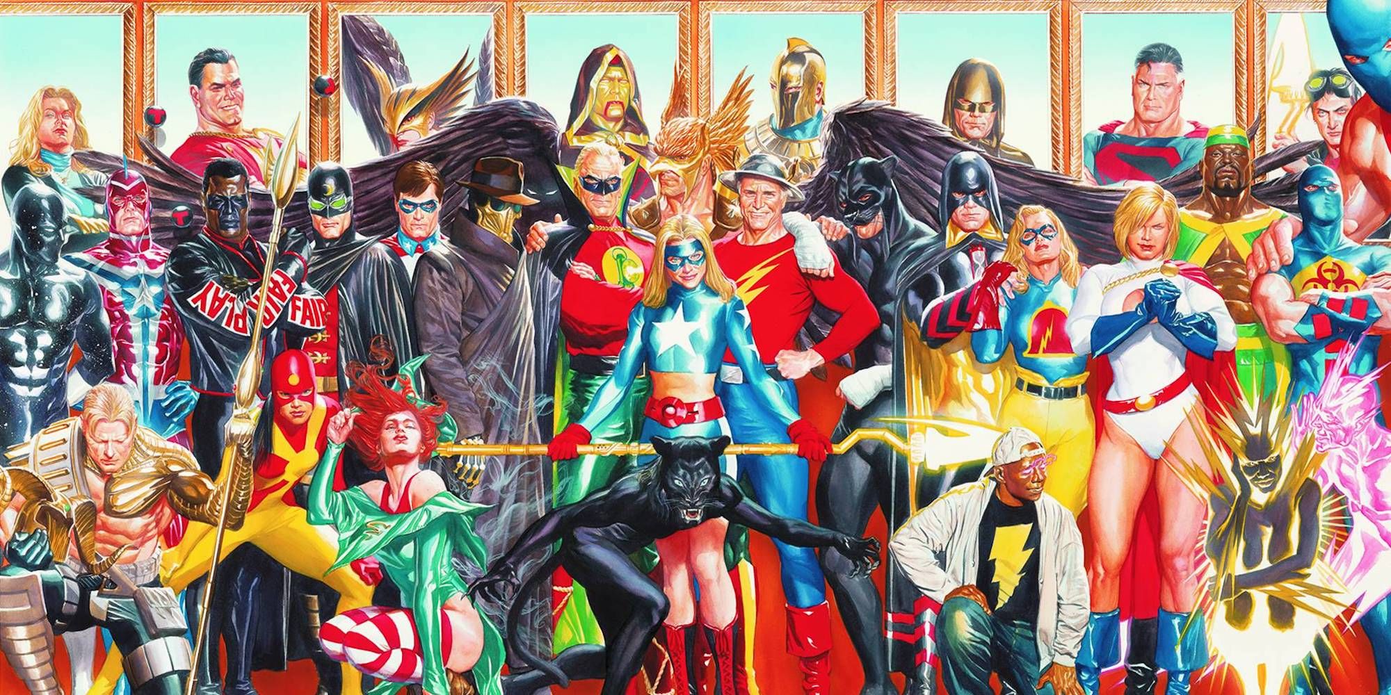 Justice Socety by Alex Ross